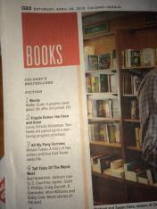 Calgary Bestsellers 4_25_2015